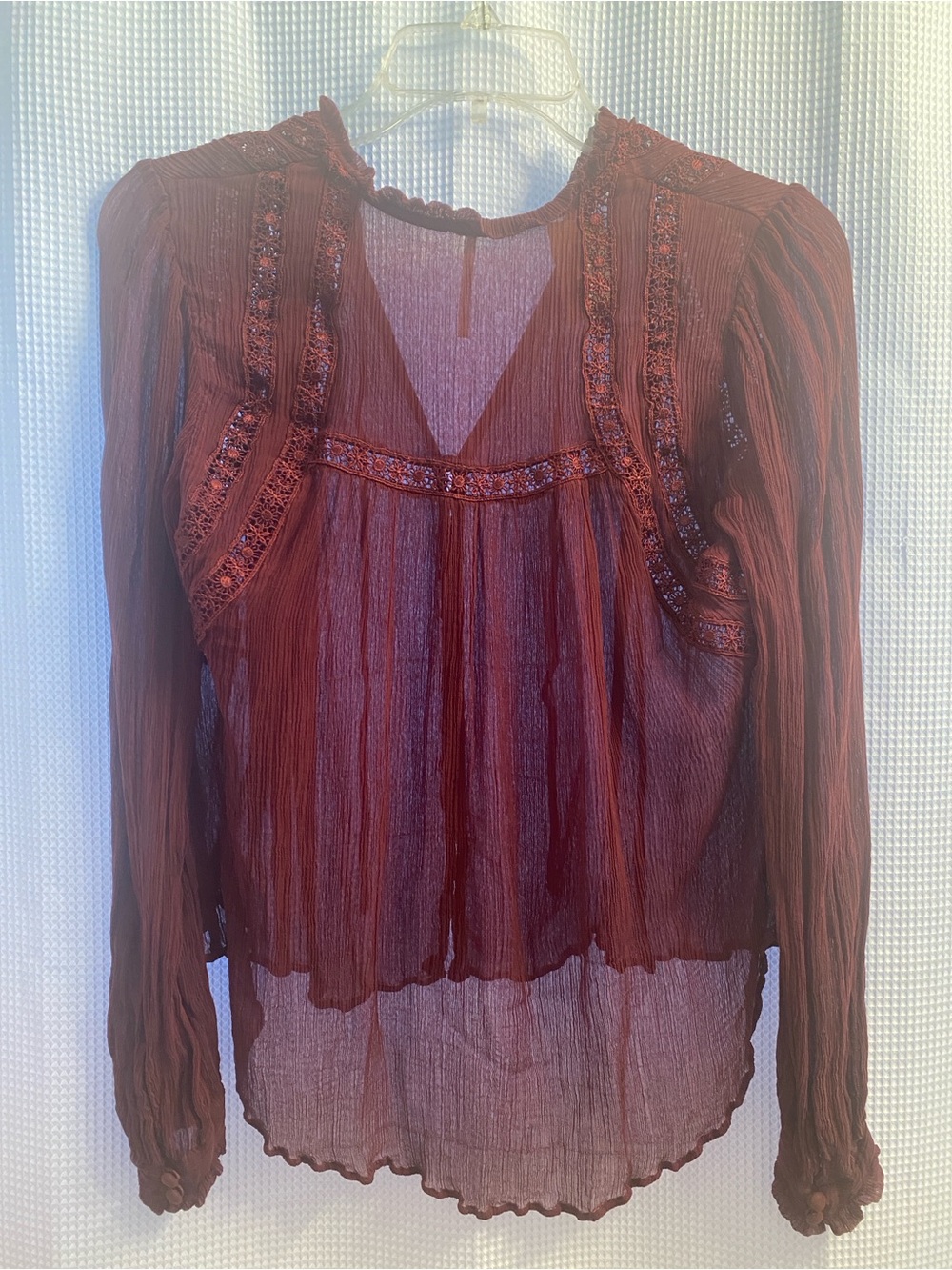 Free People Long Live Love Blouse - Picture 5 of 9